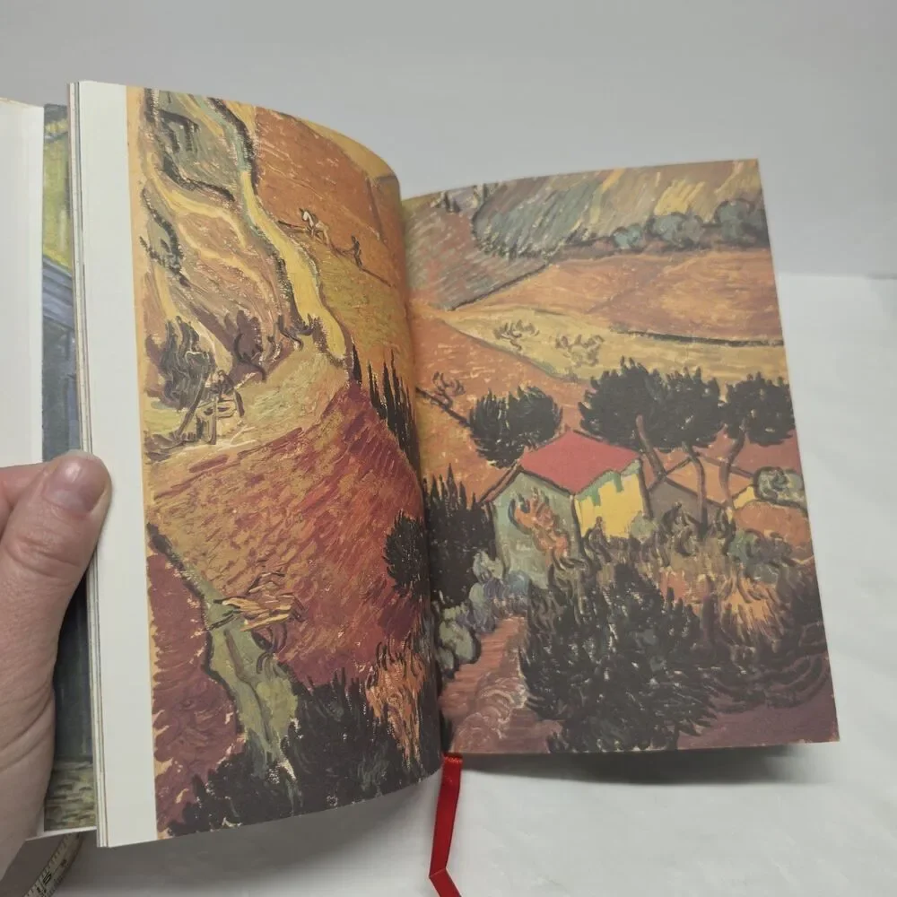 Immersive Van Gogh Museum Exhibit Notebook Journal In Wooden Box Almond Blossom